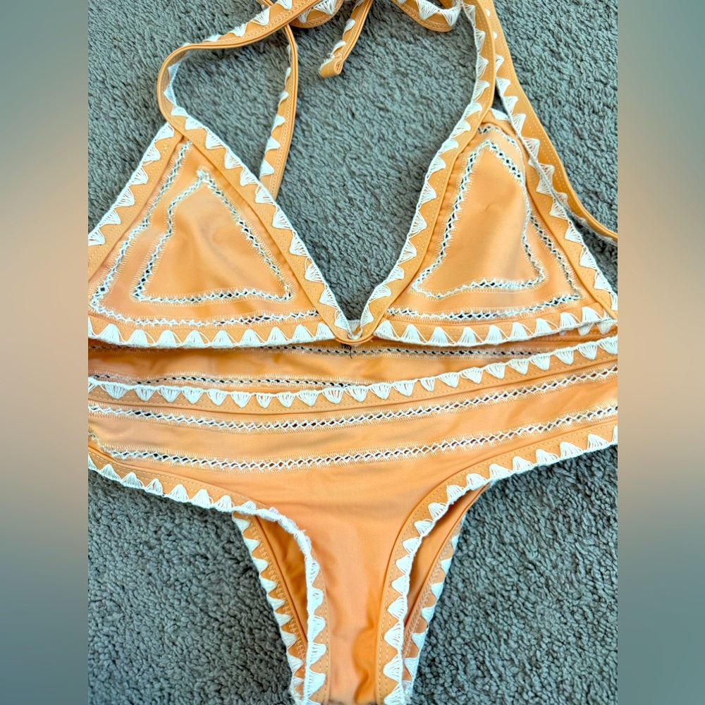Same Swim 2 piece. Top M bottom Small